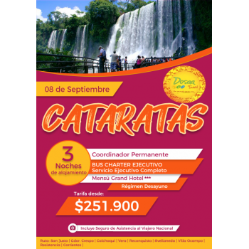 CATARATAS en 8 de Septiembre