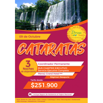 Cataratas el 9 de Octubre 2024