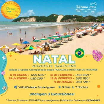 Natal con Aereos desde  Foz