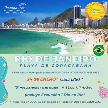 Rio de Janeiro  - Salida...