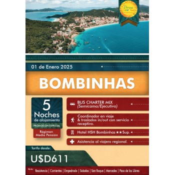 BOMBINHAS  - Verano 2025 -...