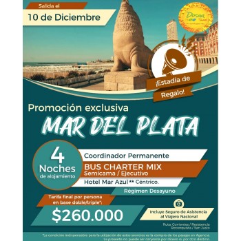 MAR DEL PLATA - PROMO...